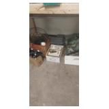 Toolbox, fishing net, fishing guides, Allen