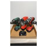 Skil 18v power drill and unknown cordless drill &