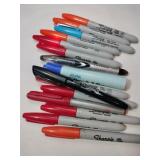 15 sharpie permanent markers