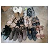 Group of shoes from sizes 10 to 7