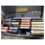 Carrier with 8-track tapes Punk Floyd, Grateful
