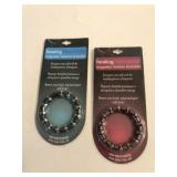 2 One size fits all magnetic healing bracelet
