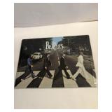 12 in x 17 in metal Beatles sign