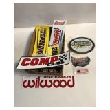 40+ Hot Rod stickers, 2 magnets & keychain