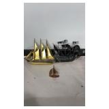 Metal ship/ boat  pirate ship hanging decoration