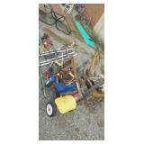 Walker , tricycle,  ladder, tiller and more