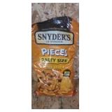 4 Snyders cheddar cheese preztel pieces