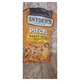 4 Snyders cheddar cheese preztel pieces