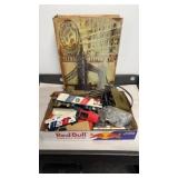 London storage case, train set with tyco hobby