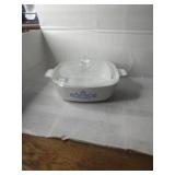 Antique Corning Casserole Dish With LidNO CHIPS
