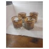 4 Glass Set 1776-1976 Declaration of the United