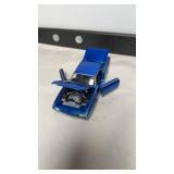 1/24 scale 1963 thunderbird (blue) die cast model