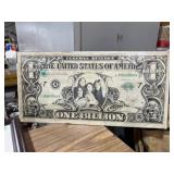 11x23 billion dollar bill unopened