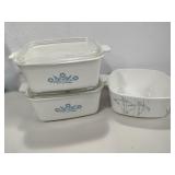 Corning casserole dishes with lid