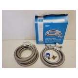 Stainless steel refrigerator waterline kit 6ft,