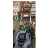 E-Go 56v arc lithium electric mower with battery
