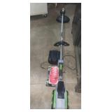 E-Go 56v electric weedeater with battery &