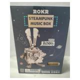ROKR steampunk music box Bunny