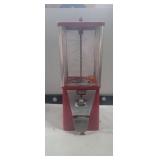 Oak candy machine with key