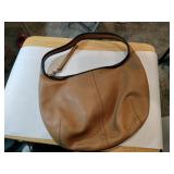 Vintage leather Coach purse