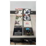 Sony PlayStation 1, video games x4, NCAA football