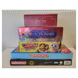 Board games Batman Monopoly, others