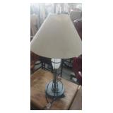 Metal base table lamp