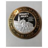 Las Vegas Nevada gaming token 3/4 oz .999 silver