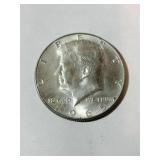 1965 Kennedy half dollar