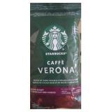 Box of 18- 2.5oz packages of Starbucks ground