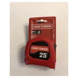 Craftsman 25 ft tape measure