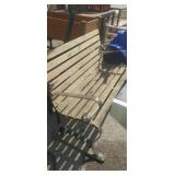 Wooden. Bench