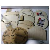 Crafting wooden shaped plaques