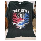 Toby Keith shut up and hold on tour concert shirt