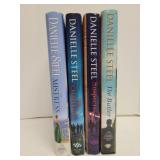 4 Danielle Steel hardcover books