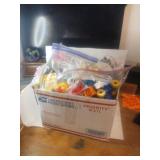 Entire Box Full of Bags of Legos,Blocks,Lincoln