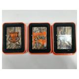 3 camo refillable torch lighters