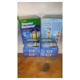 2- Skeeter Reliever Lanterns and 4