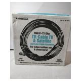 Radio shack TV cable 100 ft cable