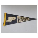 Purdue felt pennant 24in vintage