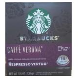 16ct box of Starbucks caffe Verona capsules for