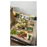 Borage, thyme, spinach, lettuce, dill, chives,