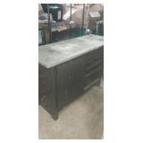 Craftsman metal shop table tool chest