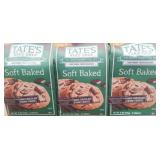 3- 8oz bags of tates soft baked dark chocolate 3- 8oz bags of tates soft baked dark chocolate