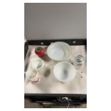 Corning ware, bowls, and more, pepper shaker, Corning ware, bowls, and more, pepper shaker,
