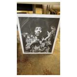 Bradford Salomon black and white print Jimi Bradford Salomon black and white print Jimi