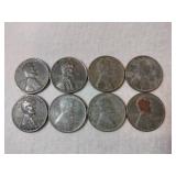 8 1943 steel pennies 8 1943 steel pennies