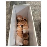 Lot of 20 tiny clay Pots 2in Lot of 20 tiny clay Pots 2in