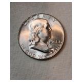 1961 Franklin silver half dollar 1961 Franklin silver half dollar