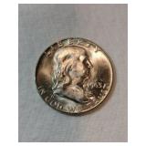 1963 Franklin silver half dollar 1963 Franklin silver half dollar